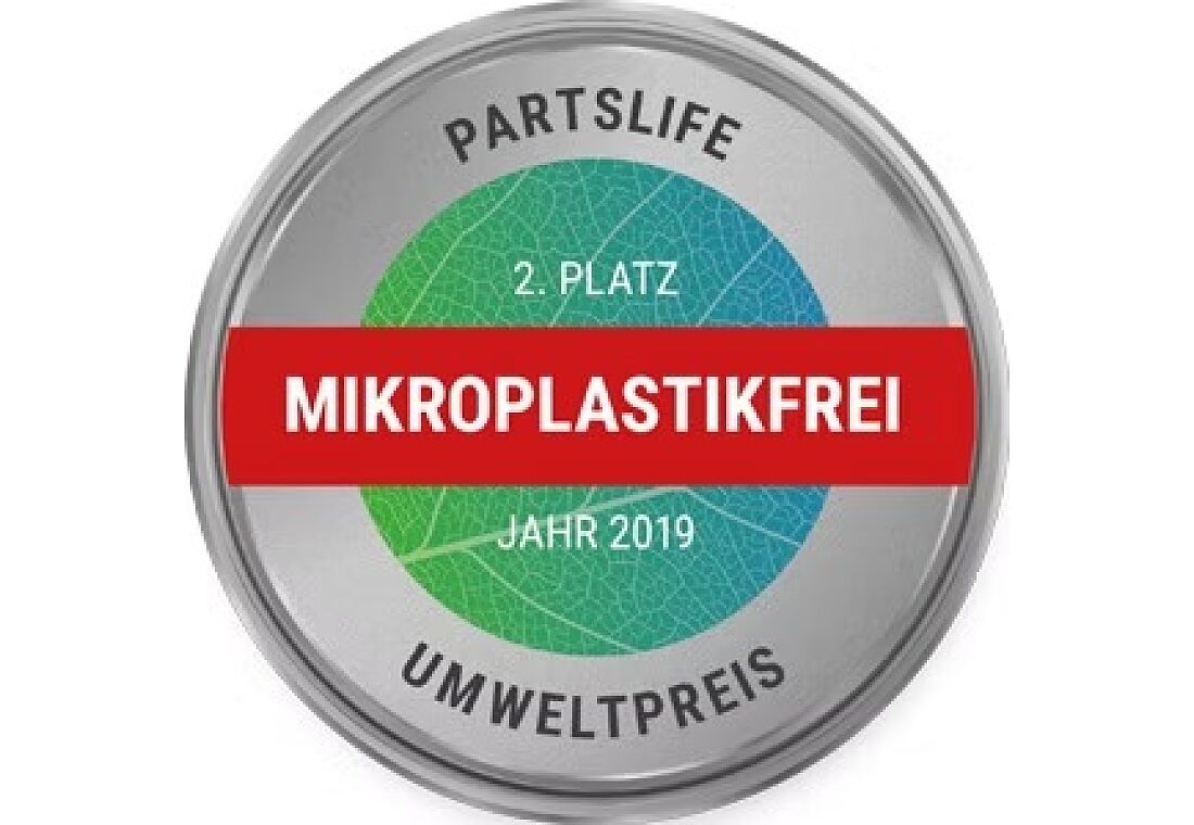 Environmental Award for companies that have made significant contributions to environmental protection and sustainability through innovative, microplastic-free products.